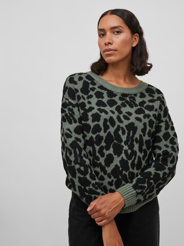 VILA Sweater 'Ril' in Green