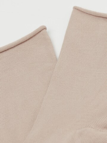 CALZEDONIA Socks in Beige