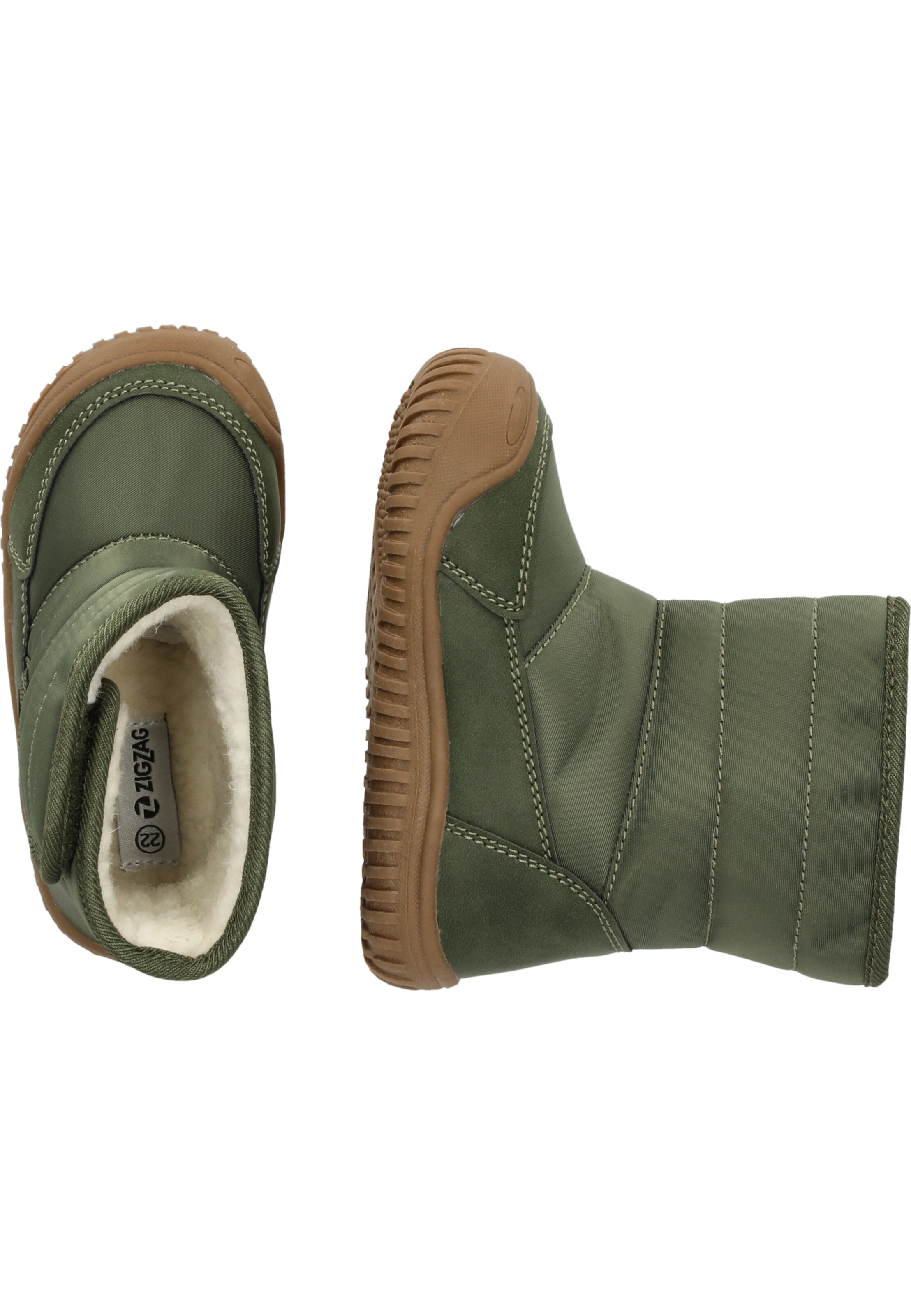 ZigZag Snowboots 'Tate' in Groen