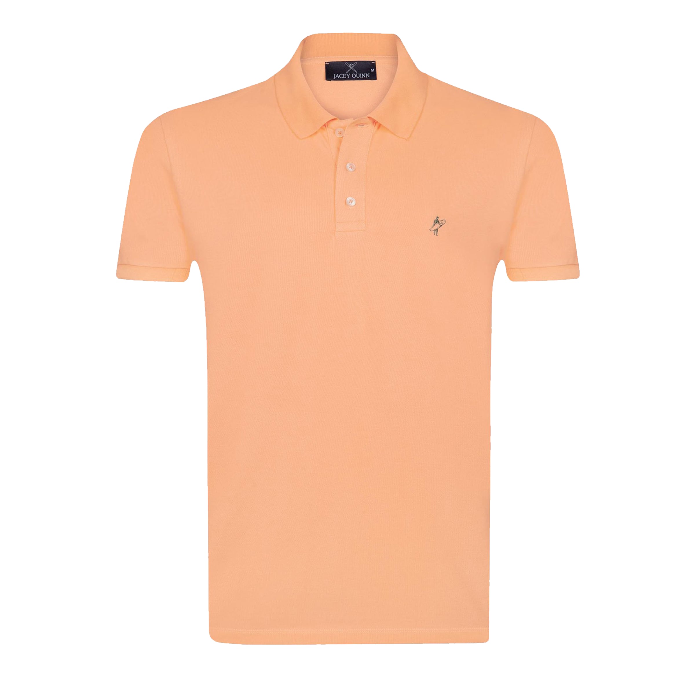 Jacey Quinn Тениска в оранжево: отпред