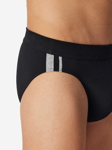 SCHIESSER Slip '95/5 Stretch - Organic Cotton' in Schwarz