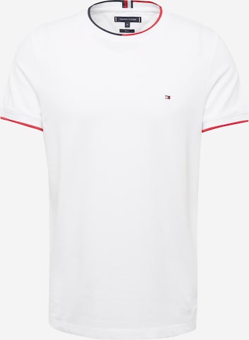 T-Shirt TOMMY HILFIGER en blanc : devant