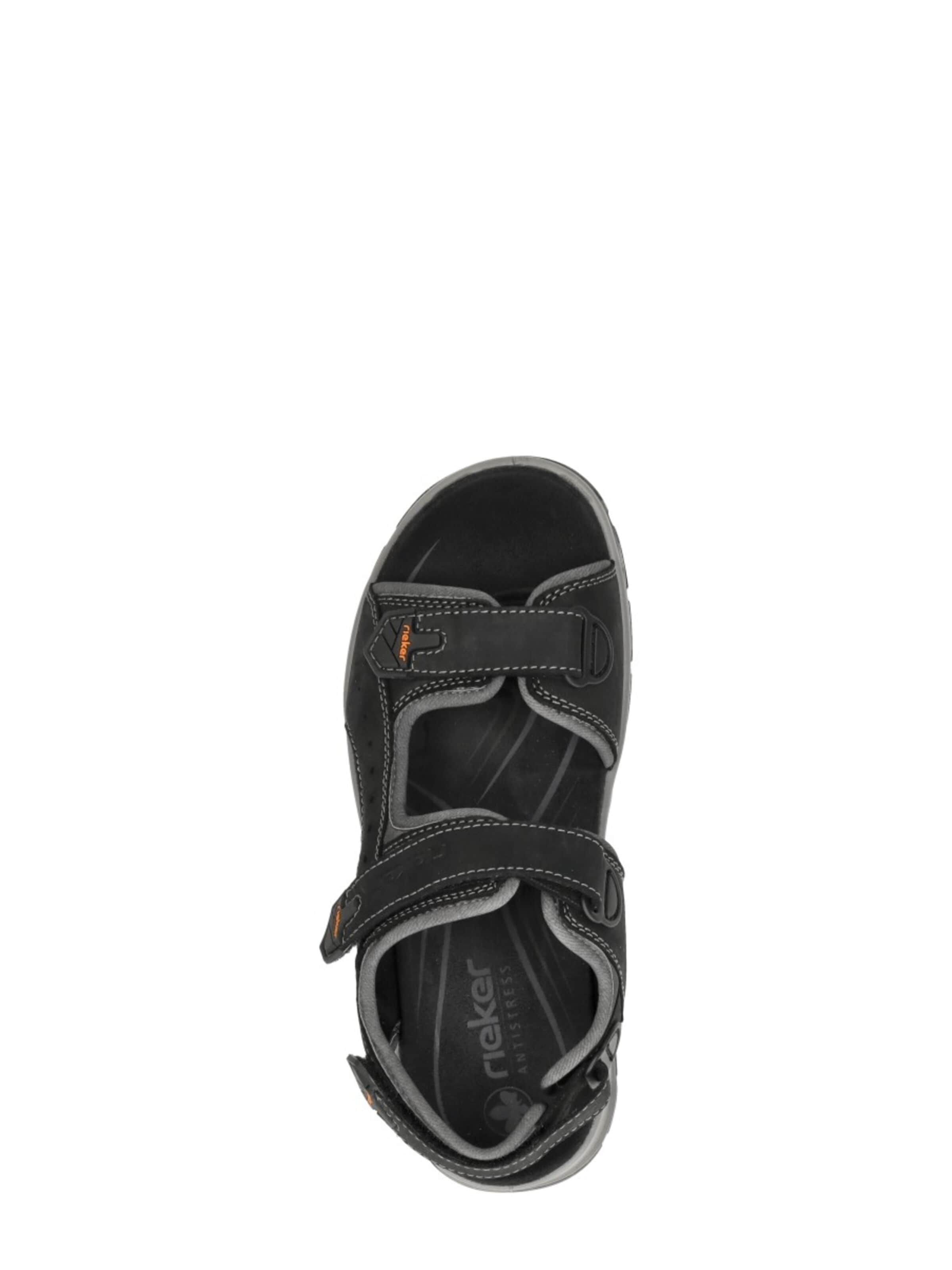 Sandales 'Sandalen' Rieker en noir