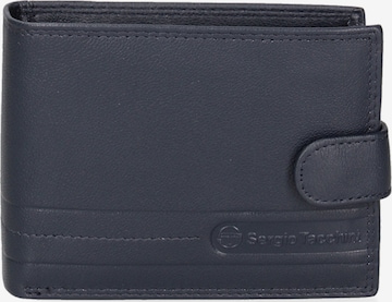 Sergio Tacchini Wallet in Blue: front