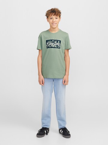 Maglietta 'JJColton' di Jack & Jones Junior in verde