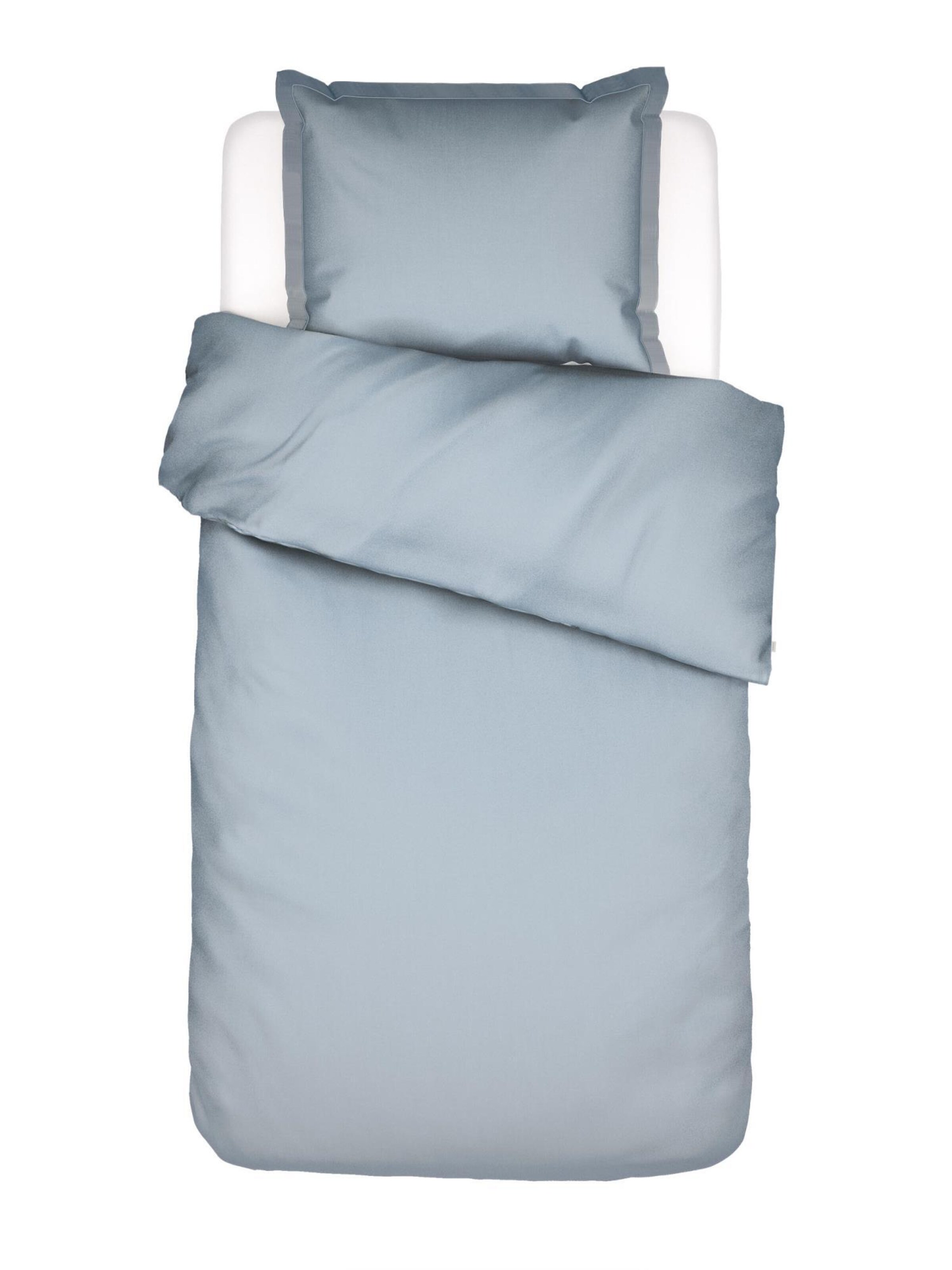 ESSENZA Duvet Cover 'Aziza' in Blue: front