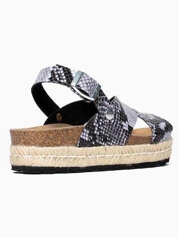 Bayton - Sandalias con hebilla 'Leida' en negro