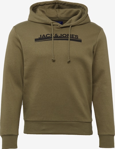 JACK & JONES Sweatshirt 'HARRY' in navy / oliv / weiß, Produktansicht