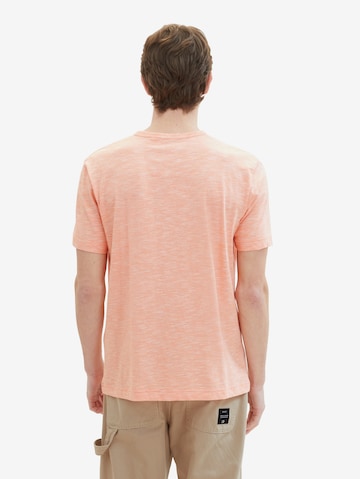 TOM TAILOR T-Shirt in Orange