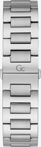 Gc Analoguhr in Silber