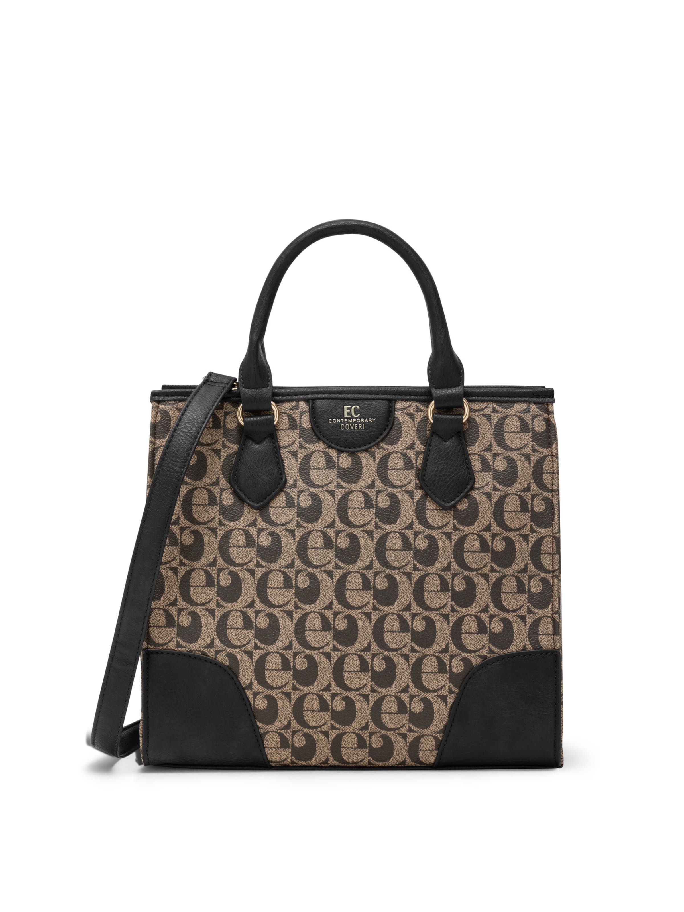 Enrico Coveri Handtas 'Marigny 2' in Zwart: voorkant