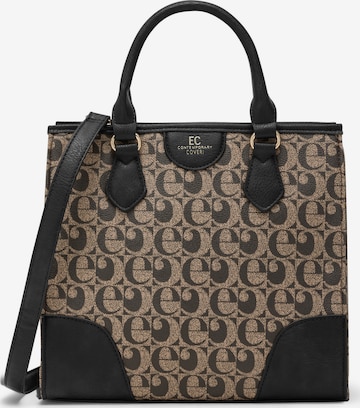 Enrico Coveri - Bolso de mano 'Marigny 2' en negro: frente