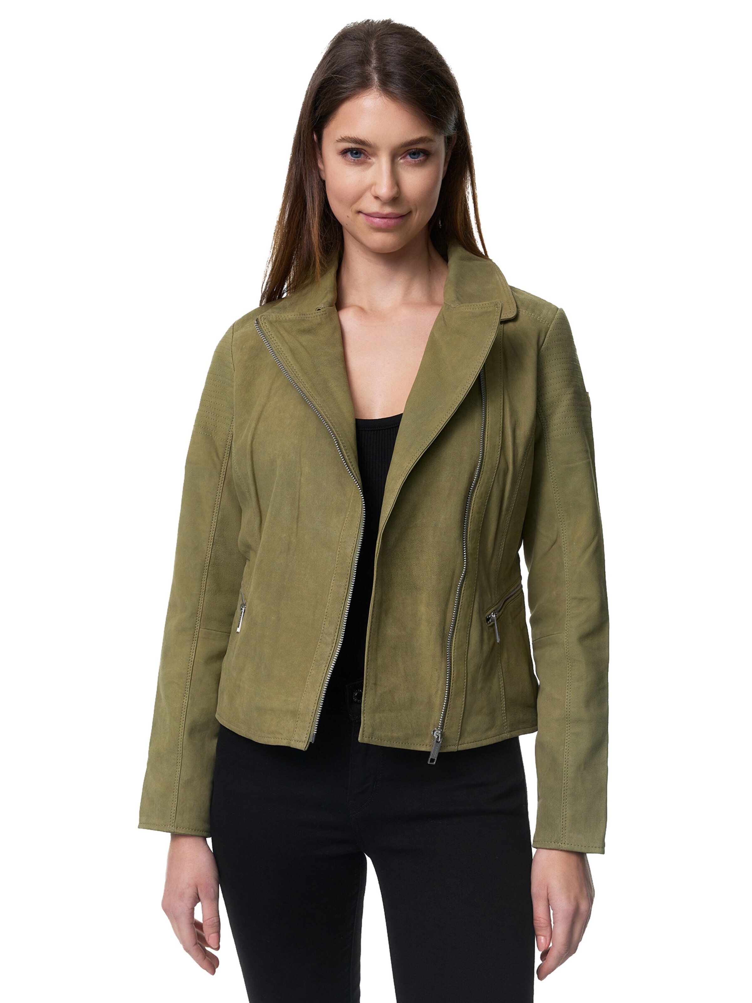 Tazzio Between-Season Jacket 'F500' in Green