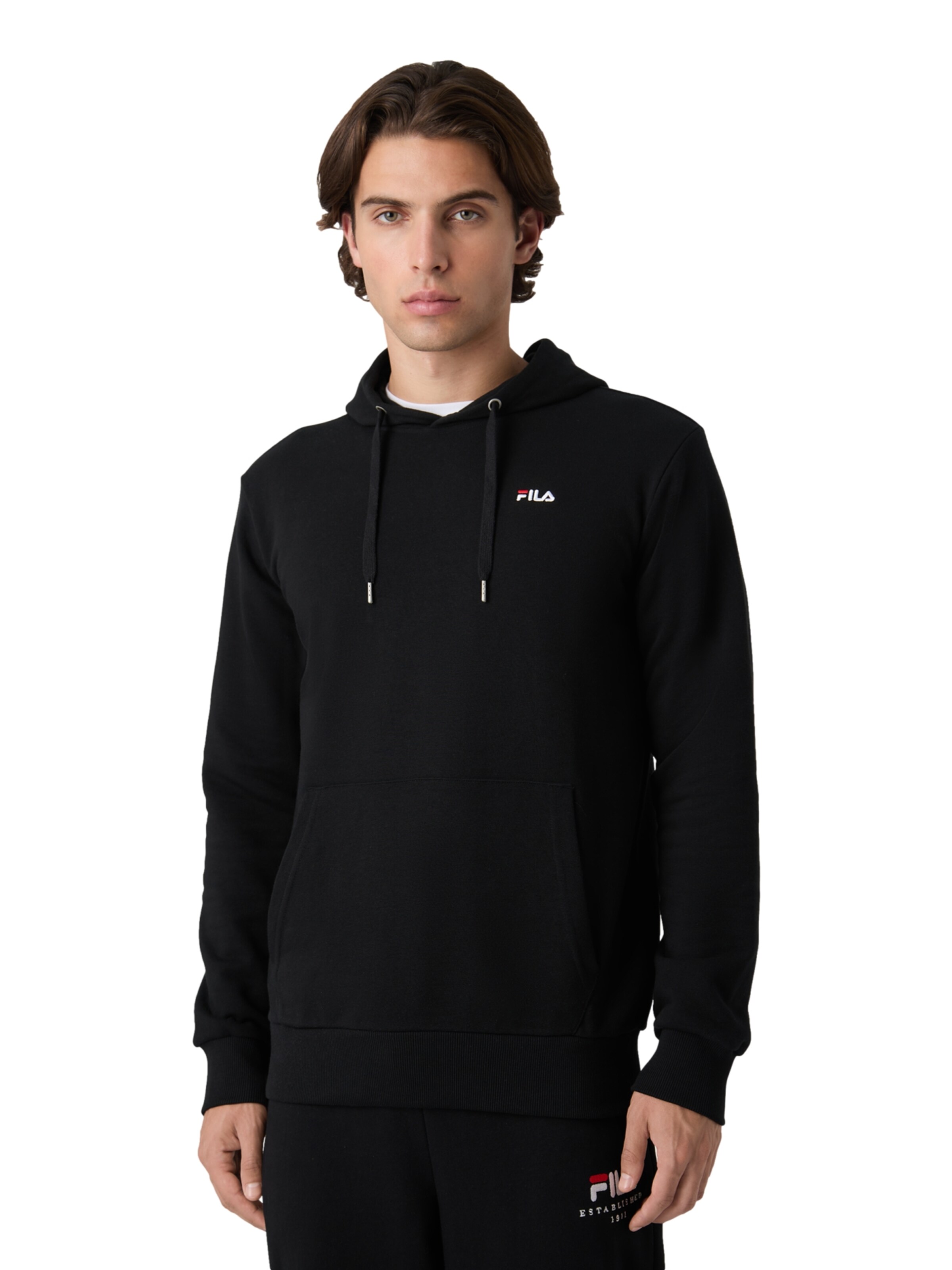 Pullover 'LUMEZZANE' di FILA in nero: frontale