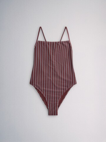 The Set Swimsuit in Brown