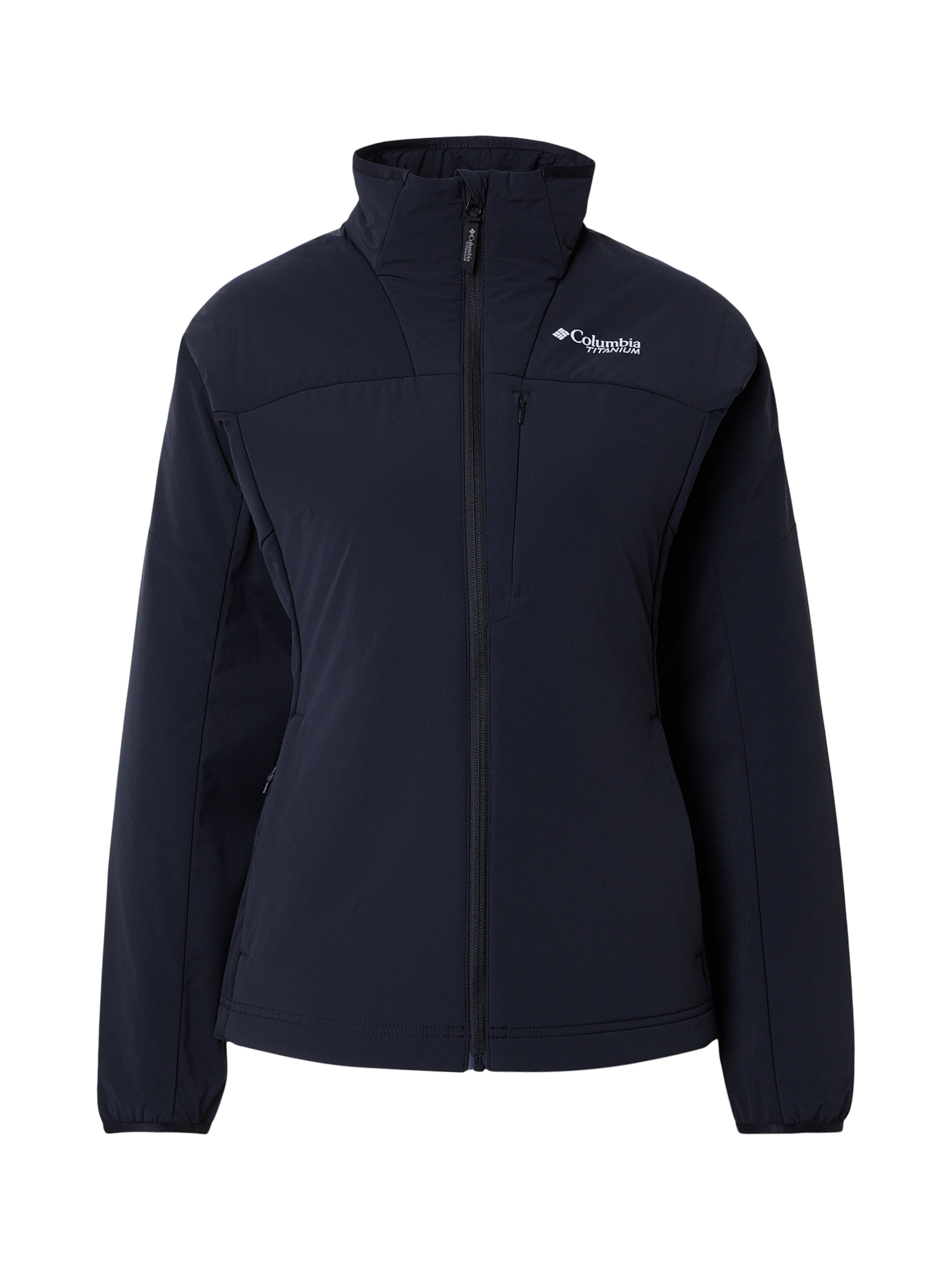 COLUMBIA - Casaco outdoor 'Silver Leaf Lite' em preto: frente