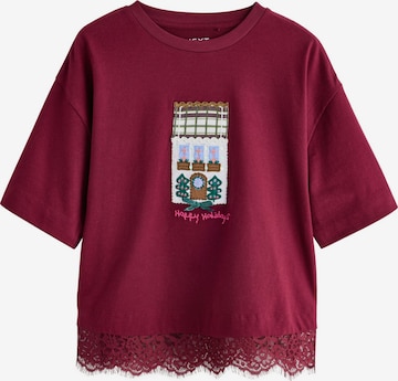 Next Paita värissä punainen: etupuoli