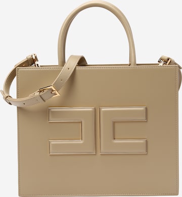 Elisabetta Franchi Handbag 'WOMEN'S BAG' in Beige: front