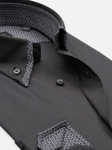 Slim fit Camicia business di 7Camicie in grigio