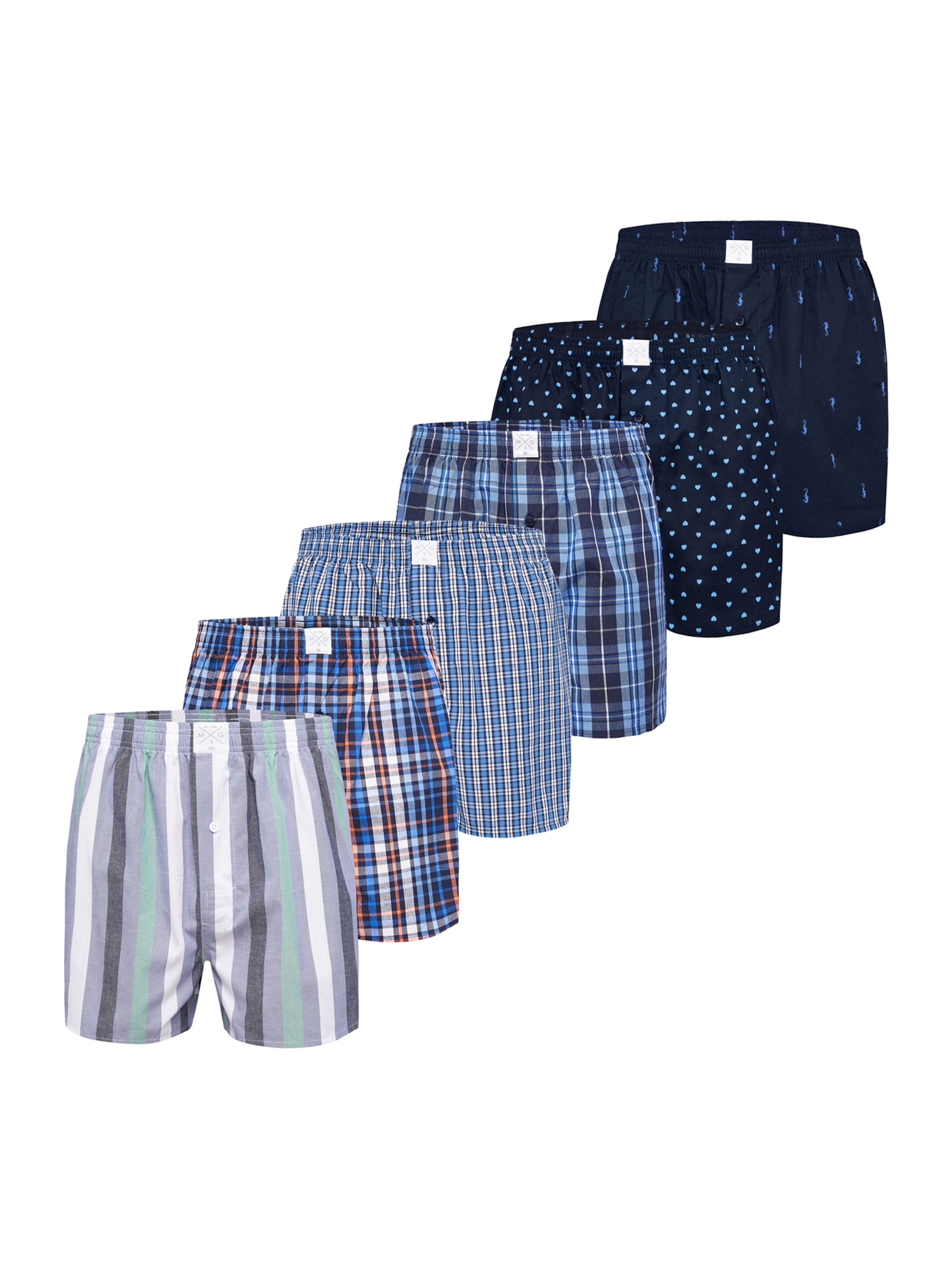 MG-1 - Calzoncillo boxer ' Classics ' en Mezcla de colores: frente