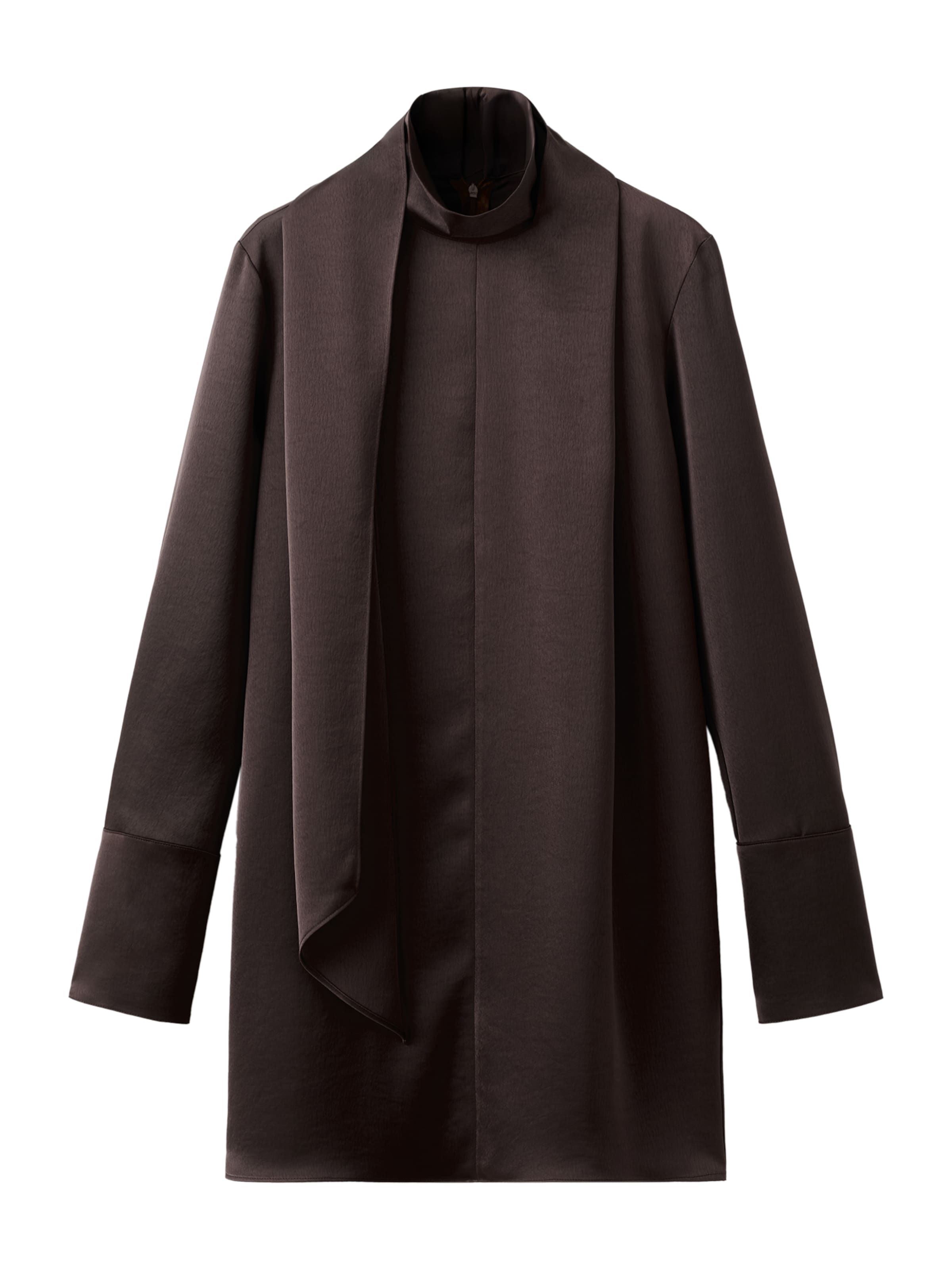 MANGO Sukienka 'NICO' w kolorze brązowy: przód