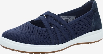 Baskets basses JOSEF SEIBEL en bleu : devant
