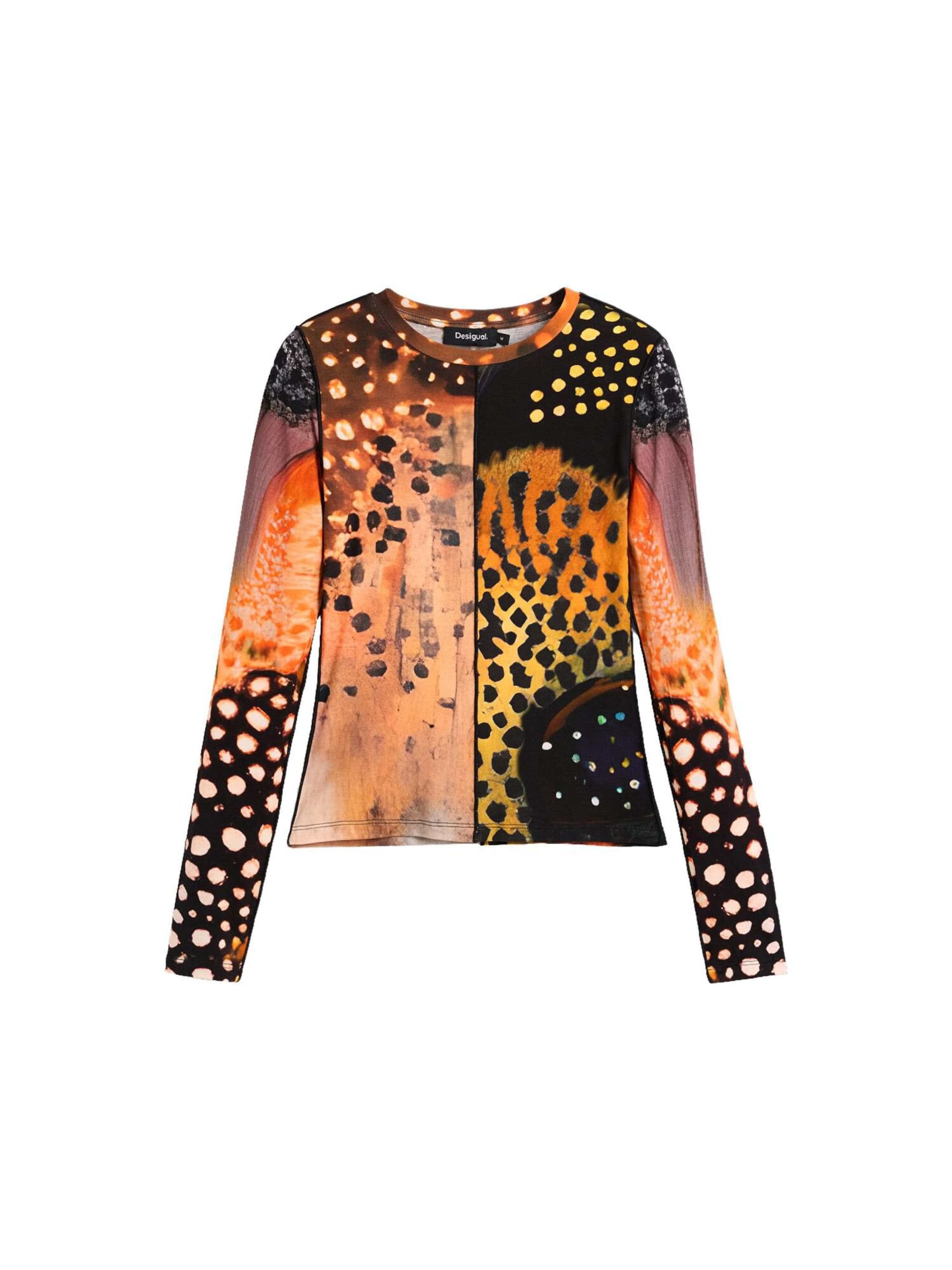 Desigual - Camisa em laranja: frente