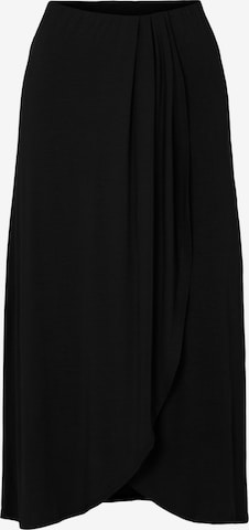 Pieces Maternity Skirt in Black: front