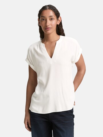 TOM TAILOR Blouse in White: front