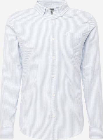 HOLLISTER Regular fit Button Up Shirt in Blue: front