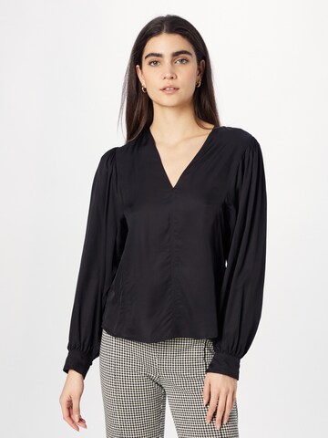 Marc O'Polo Blouse in Zwart: voorkant