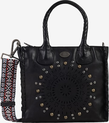 DreiMaster Vintage - Bolso de mano en negro: frente