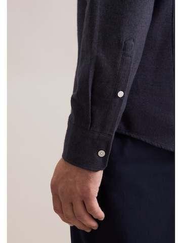 SEIDENSTICKER Regular Fit Hemd in Blau
