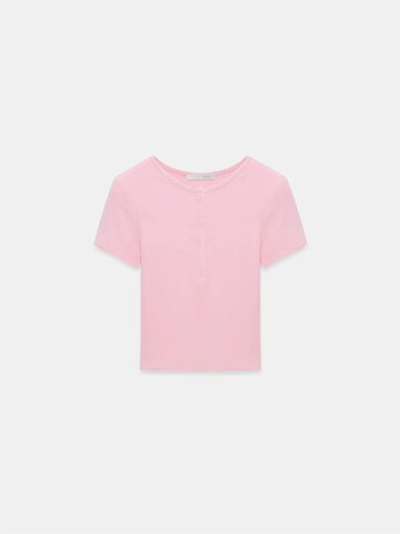 Camicia da donna di Dilvin in rosa: frontale