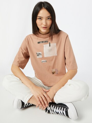 T-shirt Sisley en rose