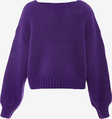 MYMO Sweater in Purple