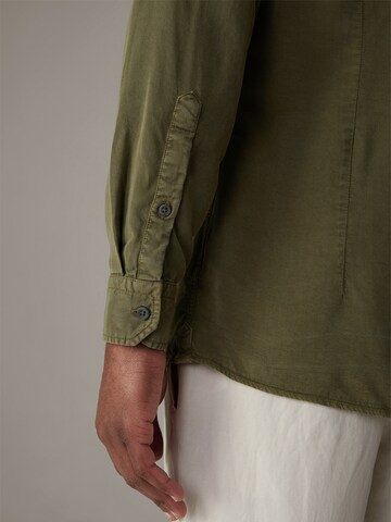STRELLSON Regular fit Overhemd ' Carver ' in Groen