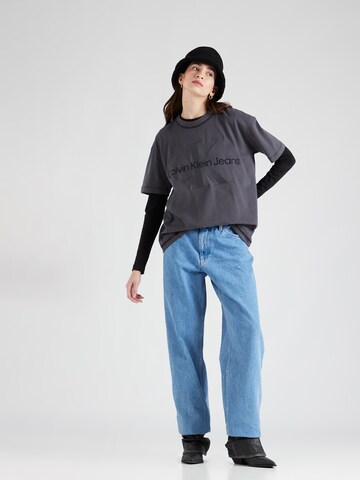 Calvin Klein Jeans Koszulka w kolorze szary