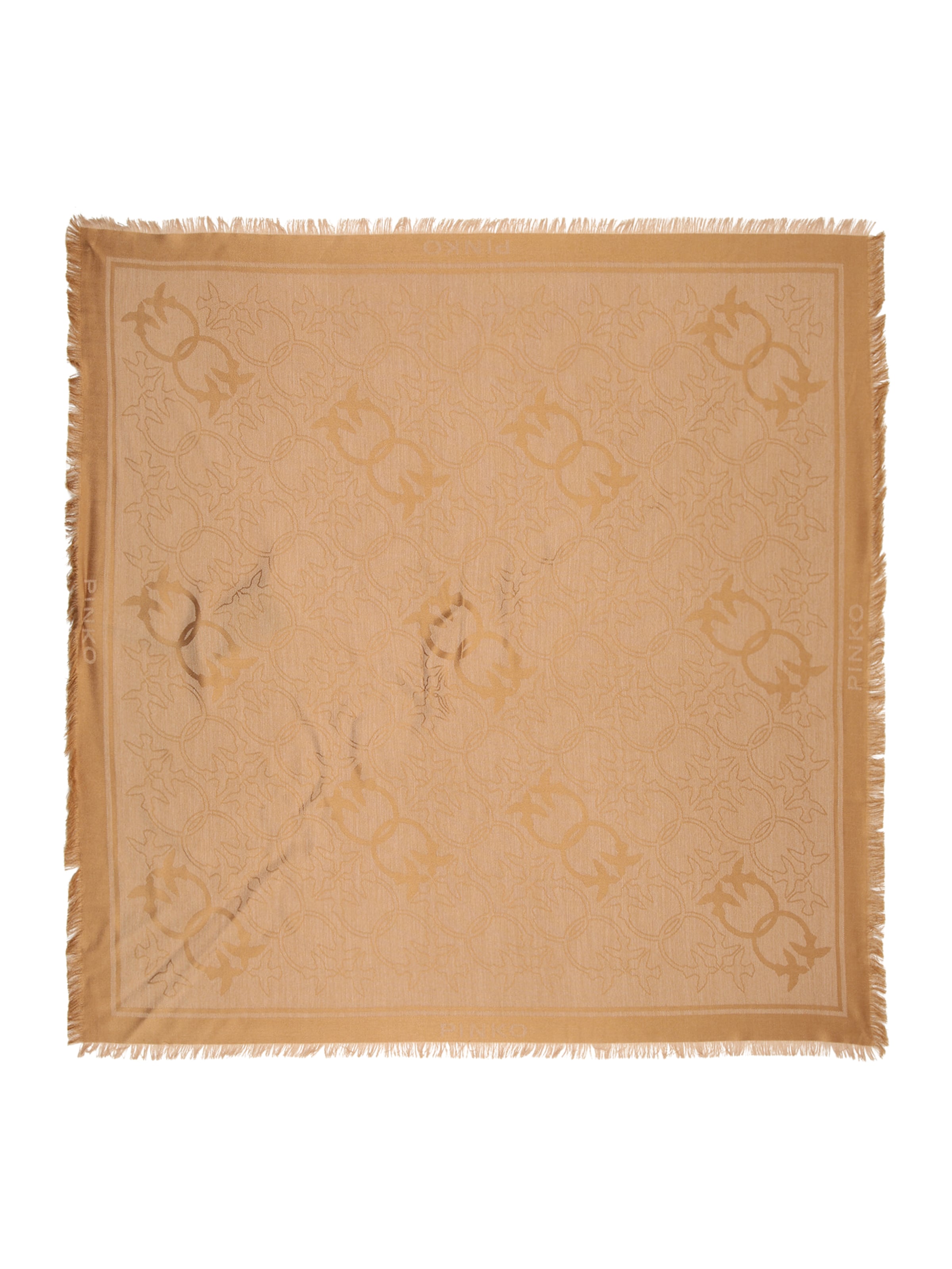 PINKO Платок 'POLONIA PASHMINA' в Бежевый