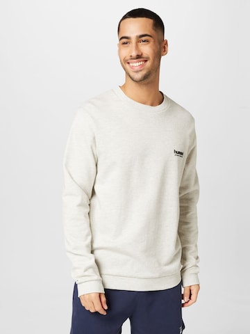 Hummel - Sweatshirt 'Gabe' em bege: frente