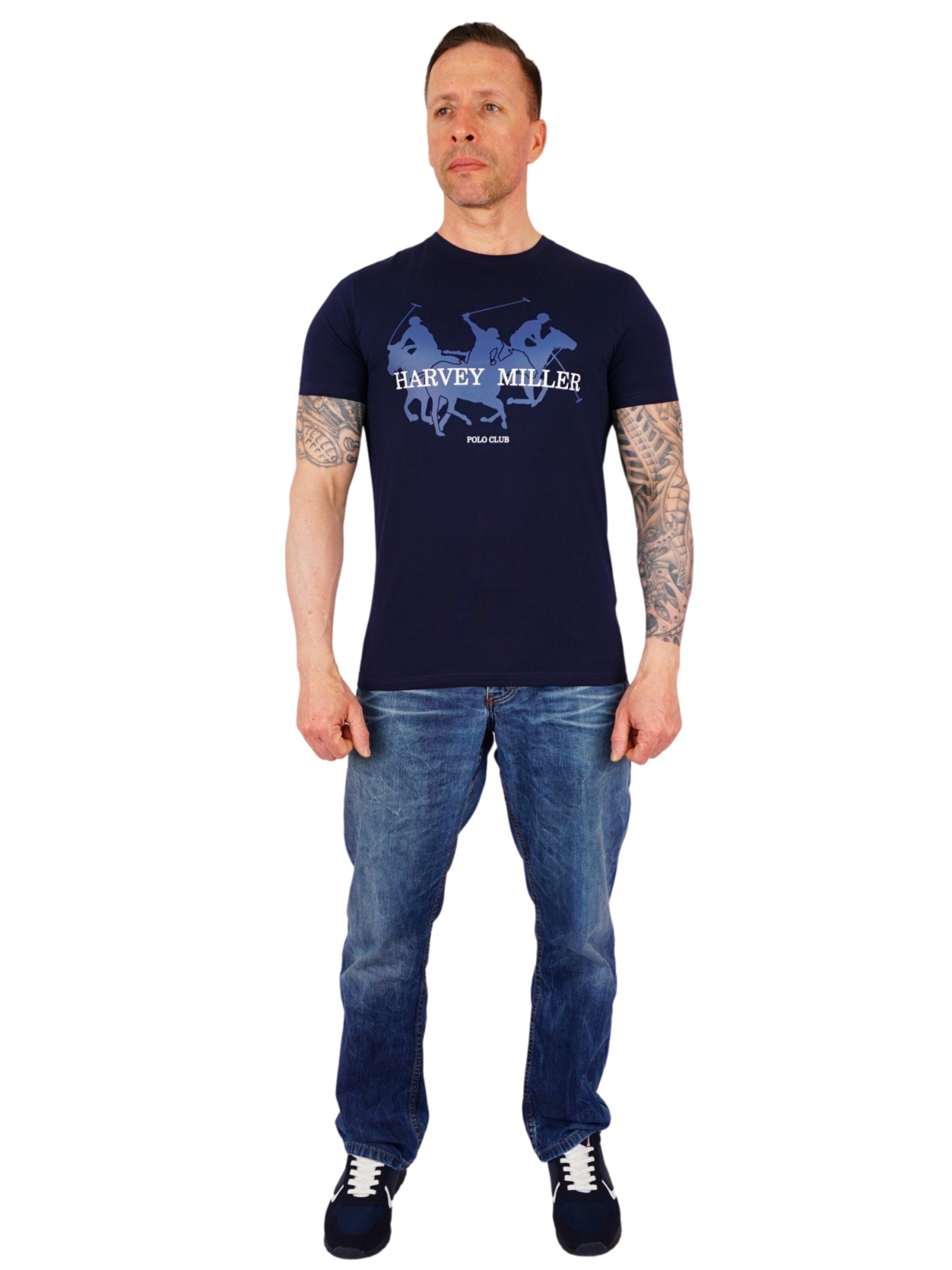 HARVEY MILLER Bluser & t-shirts i blå