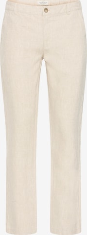 Casual Friday Chino trousers 'CFPandrup' in Beige: front