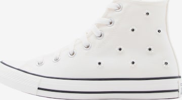 CONVERSE Korkeavartiset tennarit 'CTAS' värissä valkoinen: etupuoli