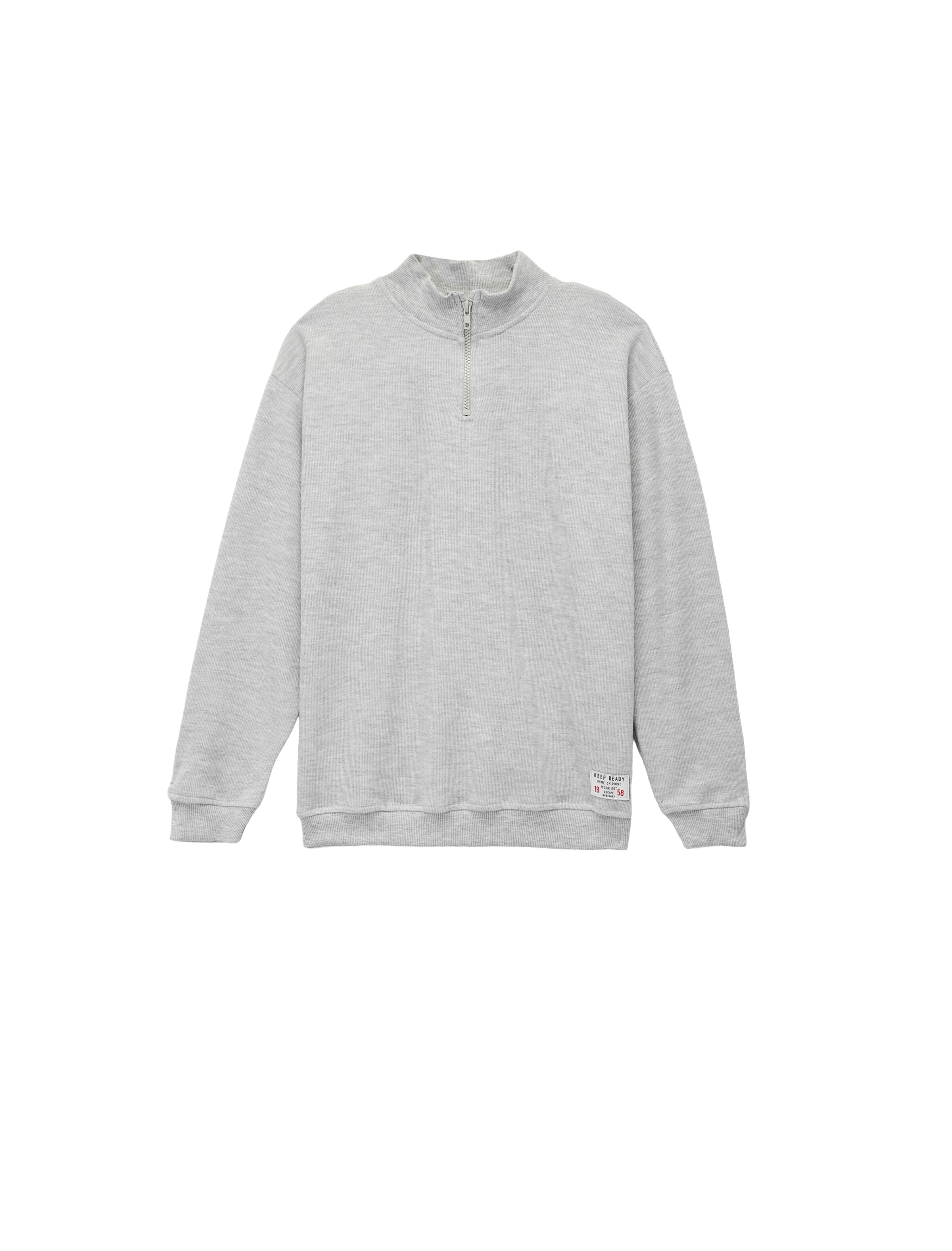 Koton Sweatshirt in Grey: front