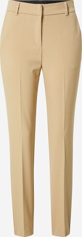 Soft Rebels Pleated Pants 'Vilja' in Yellow: front