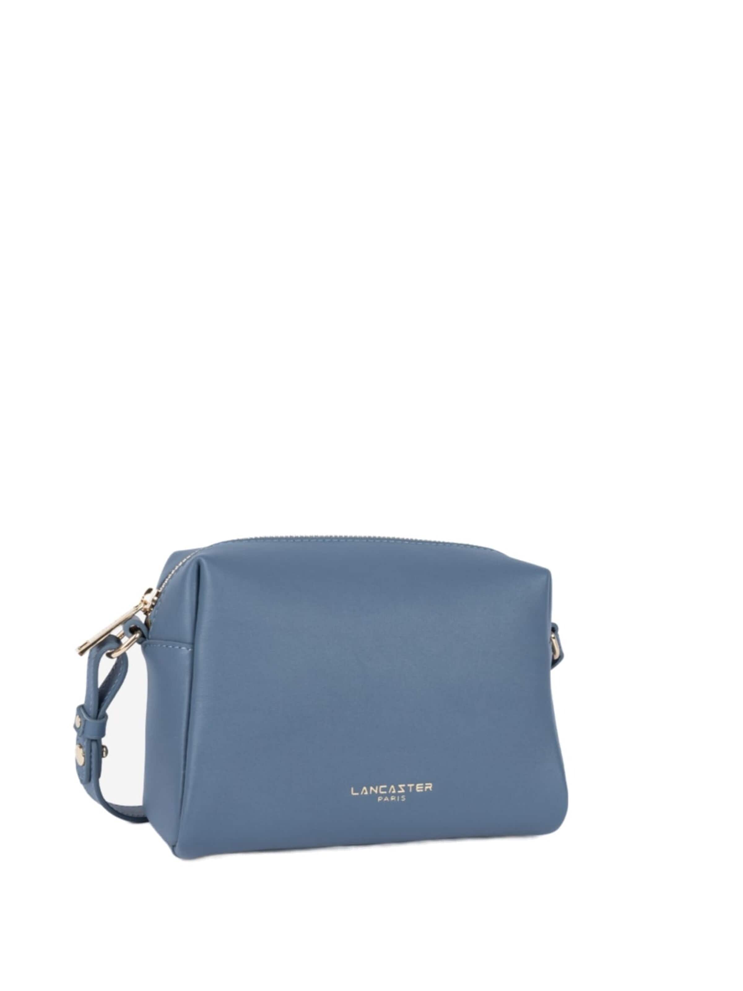 Sacs à main 'Lancaster Sac trotteur Zippé Donna Cube Bleu Jeans' LANCASTER Paris en bleu