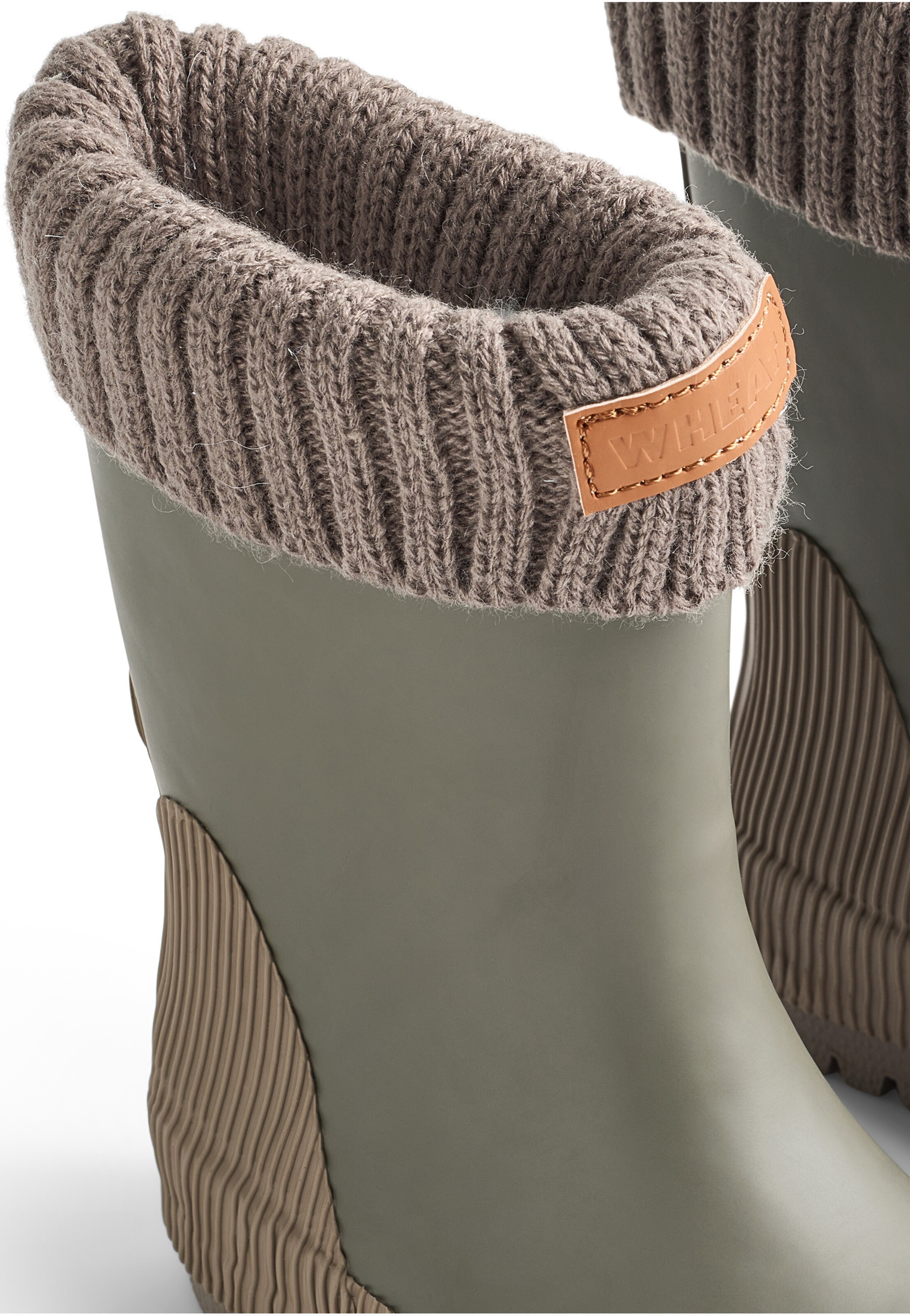 WHEAT Gummistiefel 'Thermo Wader' in Grün