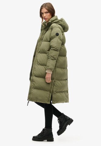 Superdry Wintermantel in Grün