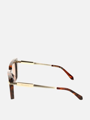 FERRAGAMO Sonnenbrille‌‌‌‌ in Braun