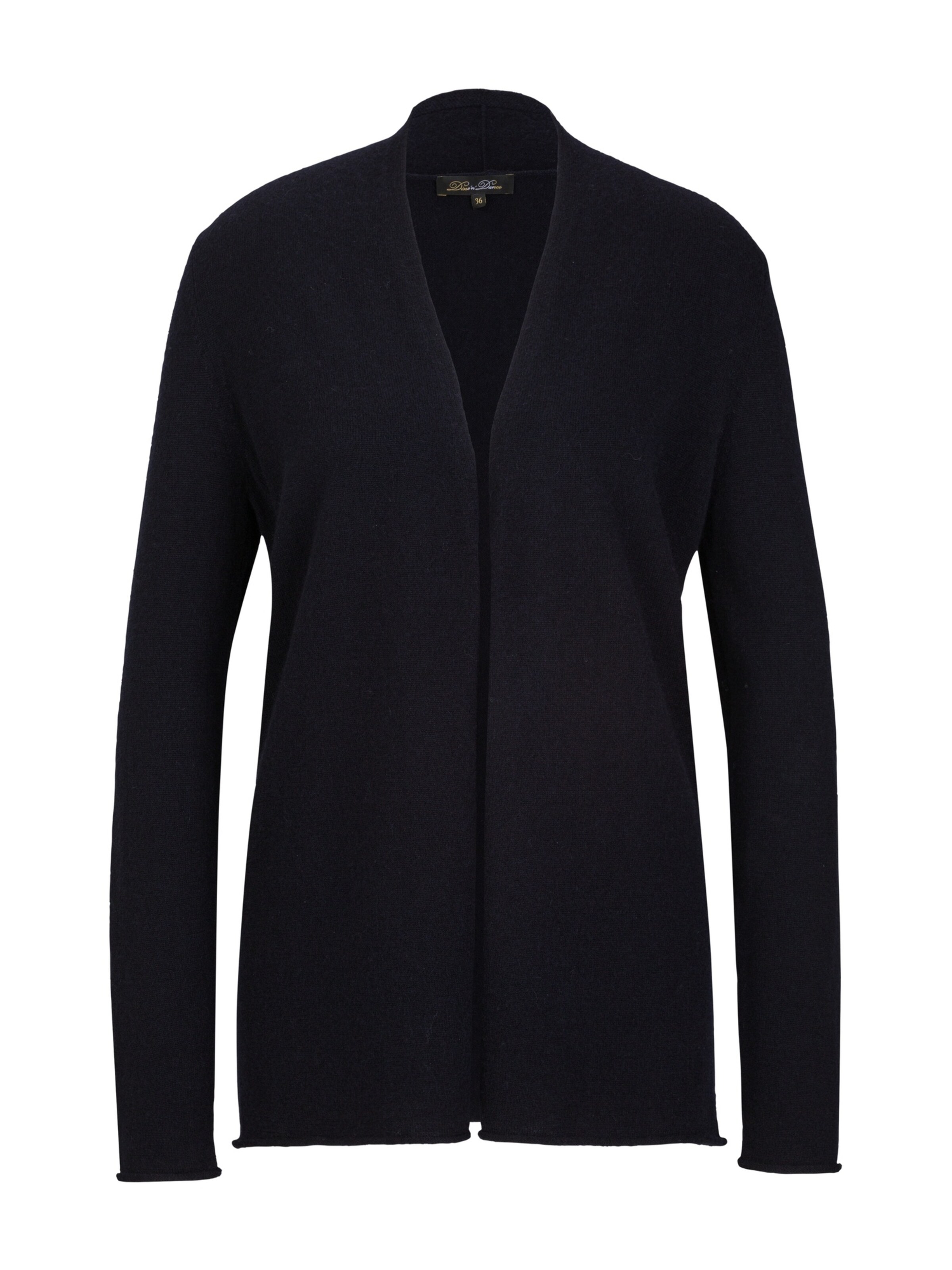 Dine'n'Dance Strickjacke 'Olivia' in Blau: Vorderseite